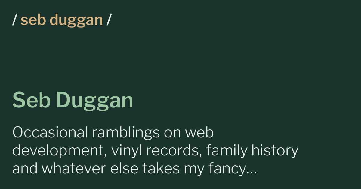 Seb Duggan